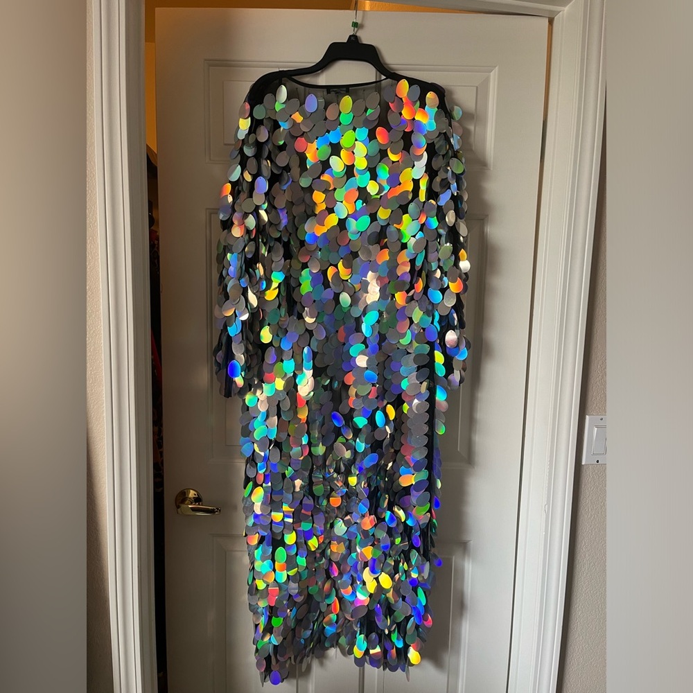 Sequin duster
